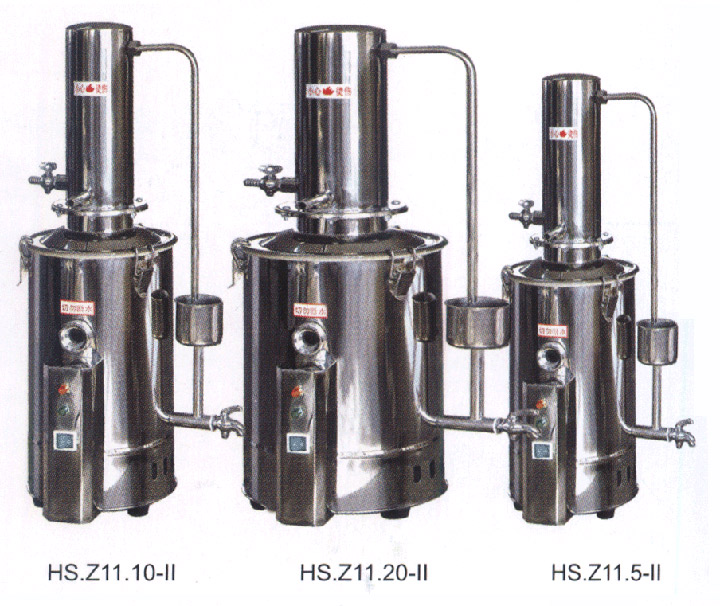 上海躍進 不銹鋼電熱蒸餾水器 HS.Z11.10-II