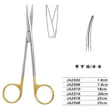 金鐘精細(xì)剪14cm JA2502 14cm 彎窄頭 金圈