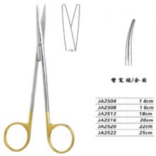 金鐘精細剪20cm JA2516 20cm 彎寬頭 金圈
