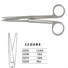 金鐘手術剪直尖圓 JC2108 14cm 直尖圓 WD