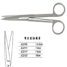 金鐘手術剪彎尖圓 JC2117 16cm 彎尖圓 WD