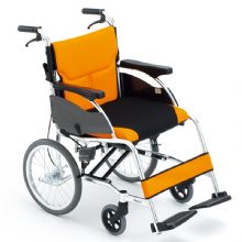 MIKI三貴手動(dòng)輪椅車(chē)MCSC-43JL 橙色 W3  預(yù)訂款