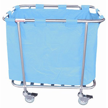 華瑞不銹鋼布袋被單車(chē)B452 中號(hào) 800×560×860mm