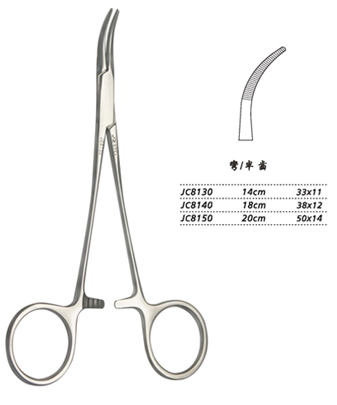 金鐘分離結(jié)扎鉗14cm JC8130 14cm 33×11半齒