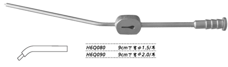 金鐘耳用吸引管下彎 H6Q080 9cm 下彎 φ1.5