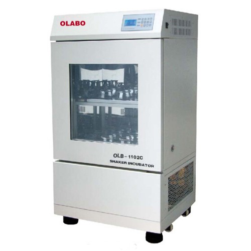 歐萊博 恒溫?fù)u床OLB-1102C 雙層小容量空氣浴搖床