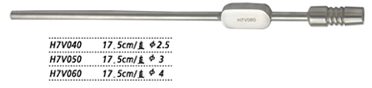 金鐘鼻腔吸引管直 H7V040 17.5cm 直 φ2.5
