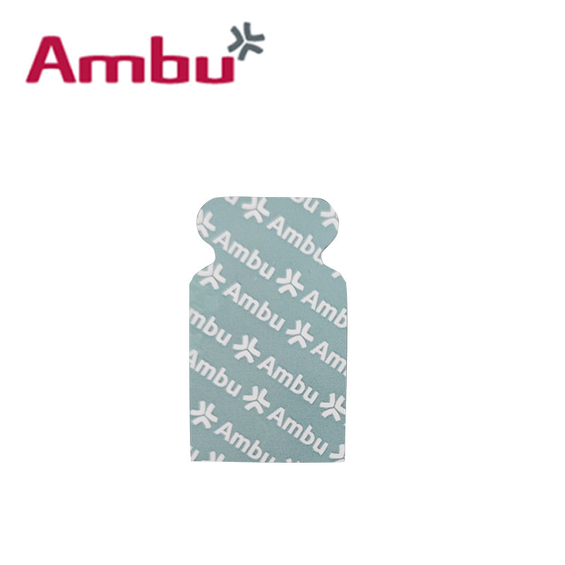 AMBU 丹麥安保白點心電電極片0315M  21*35mm