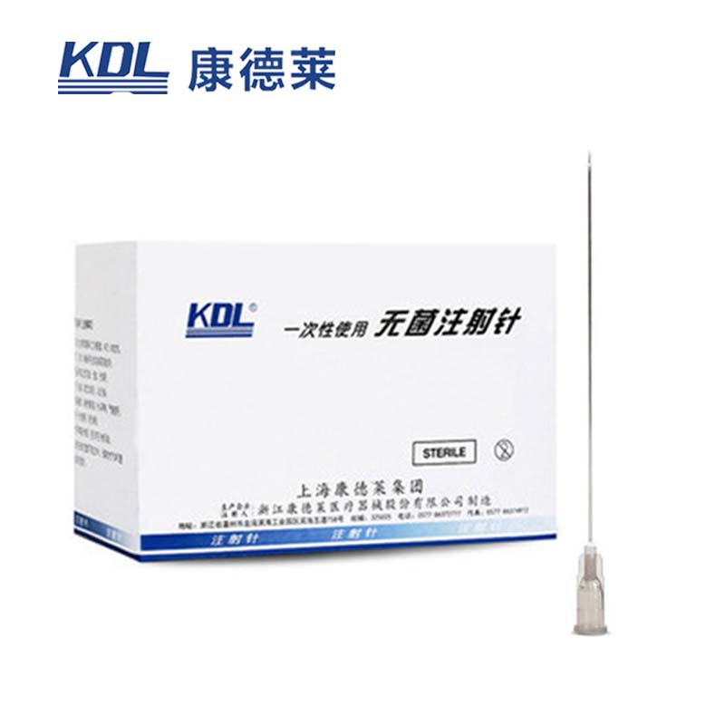 康德萊一次性使用無菌注射針22G 0.7*80mm100支/盒，10000支/箱，一箱起批